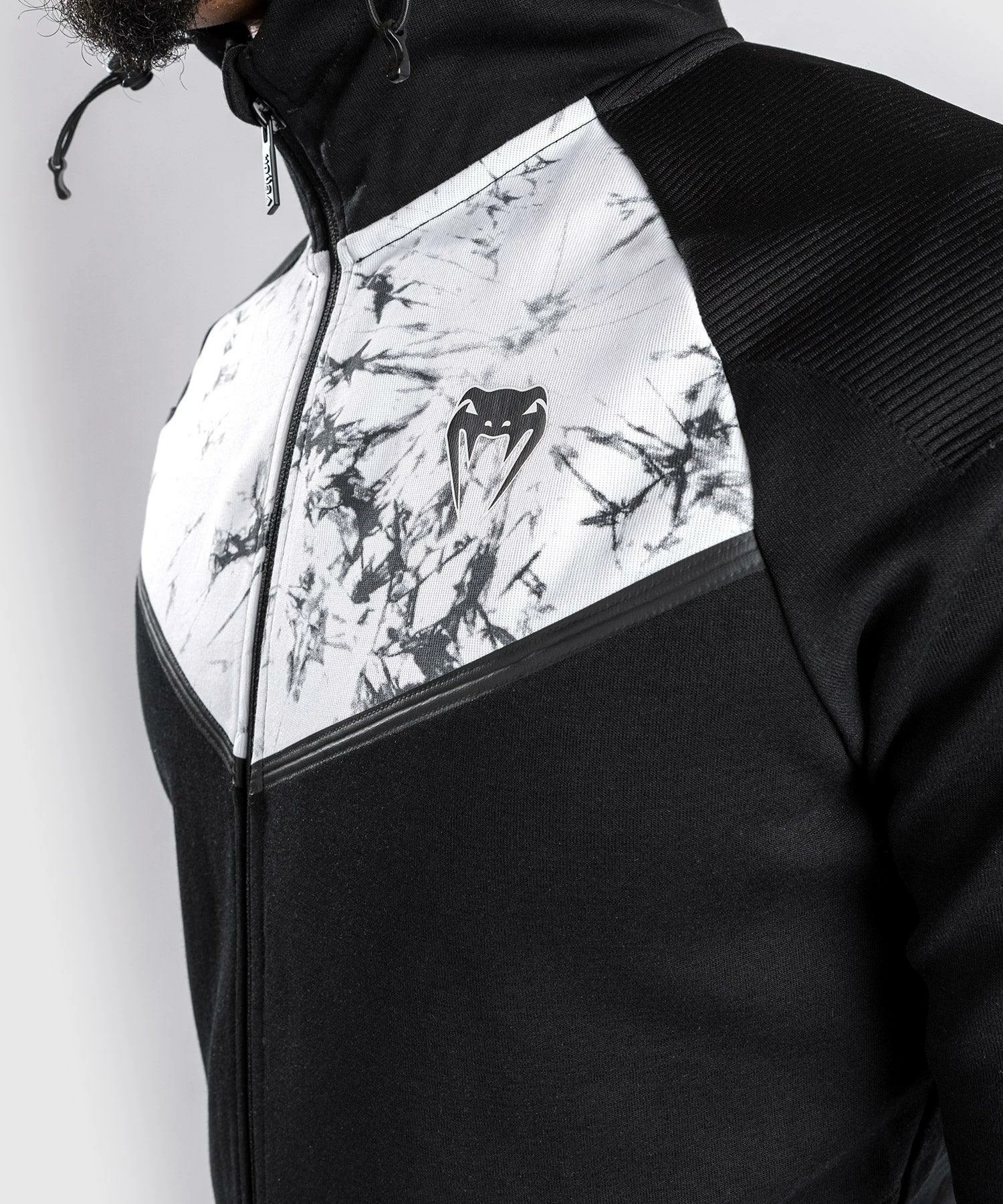 Venum Laser Evo 2.0 Hoodie - Black/Marble 7 Venum Laser Evo 2.0 Hoodie - Black/Marble - Bilde 5