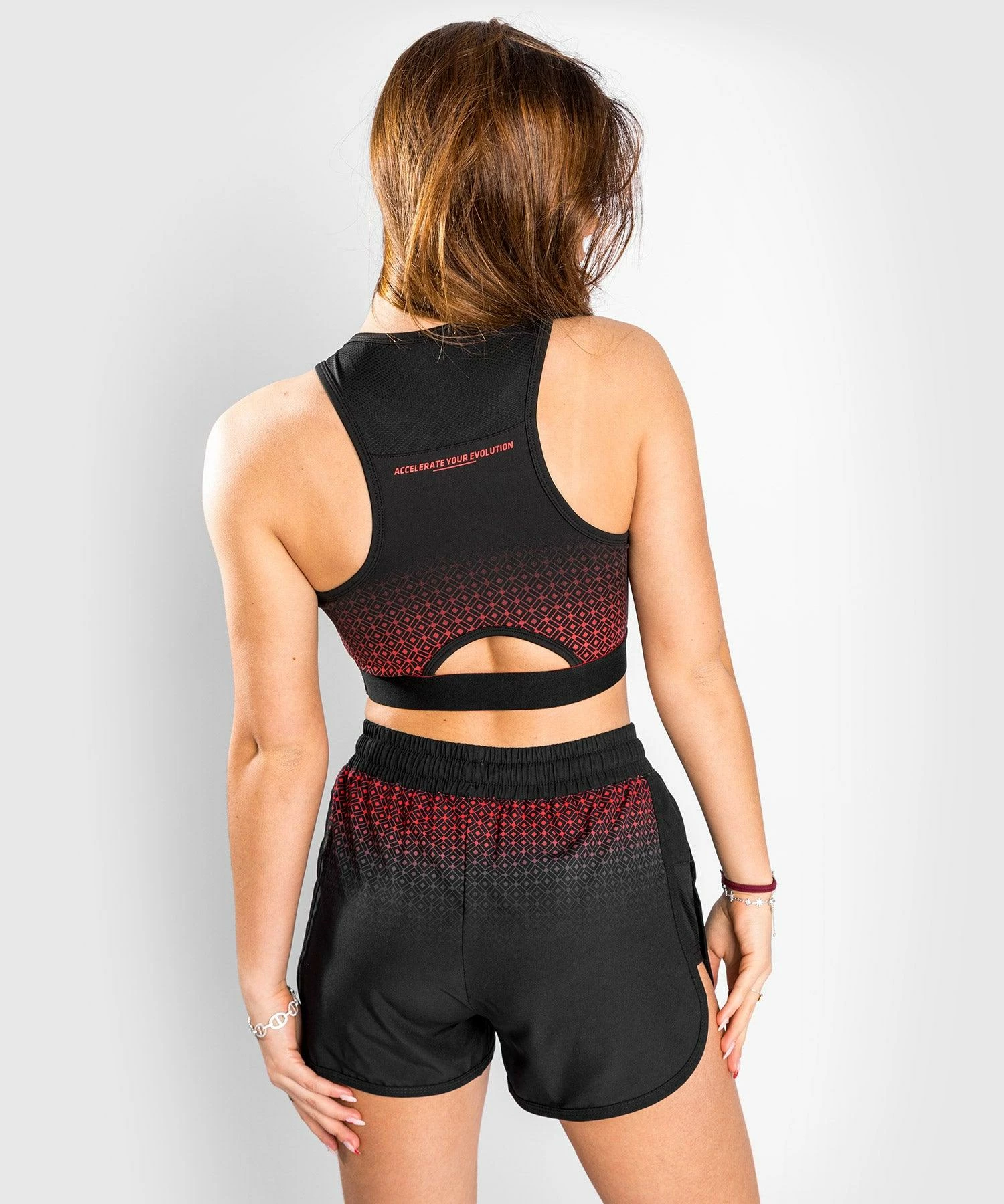 UFC Venum Performance Institute Sport Bras - Black/Red 8 UFC Venum Performance Institute Sport Bras - Black/Red - Bilde 6