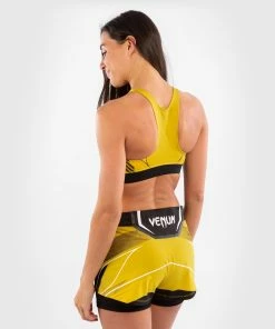 UFC Venum Authentic Fight Night Women's Sport Bra - Yellow -Boxing Elegant Butikk 8 252F7 252F4 252F7 252F8747ae71a14209a5b603dd75d60c0e6199870c6c VNMUFC 00011 006 03