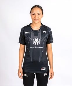 UFC Venum Personalized Authentic Fight Night 2.0 Women's Walkout Jersey - Black -Boxing Elegant Butikk 8 252F8 252F3 252F7 252F883722408f8363928f67e419ece26f7f1d3966c4 TS WOMEN FN2 BLACK FRONT