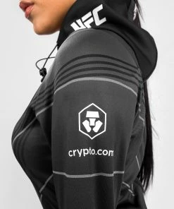 UFC Venum Authentic Fight Night 2.0 Women's Walkout Hoodie - Black -Boxing Elegant Butikk 8 252F8 252Fc 252F8 252F88c8552cd9be25b4c589946c7083f5d95b062504 VNMUFC 00146 001 12