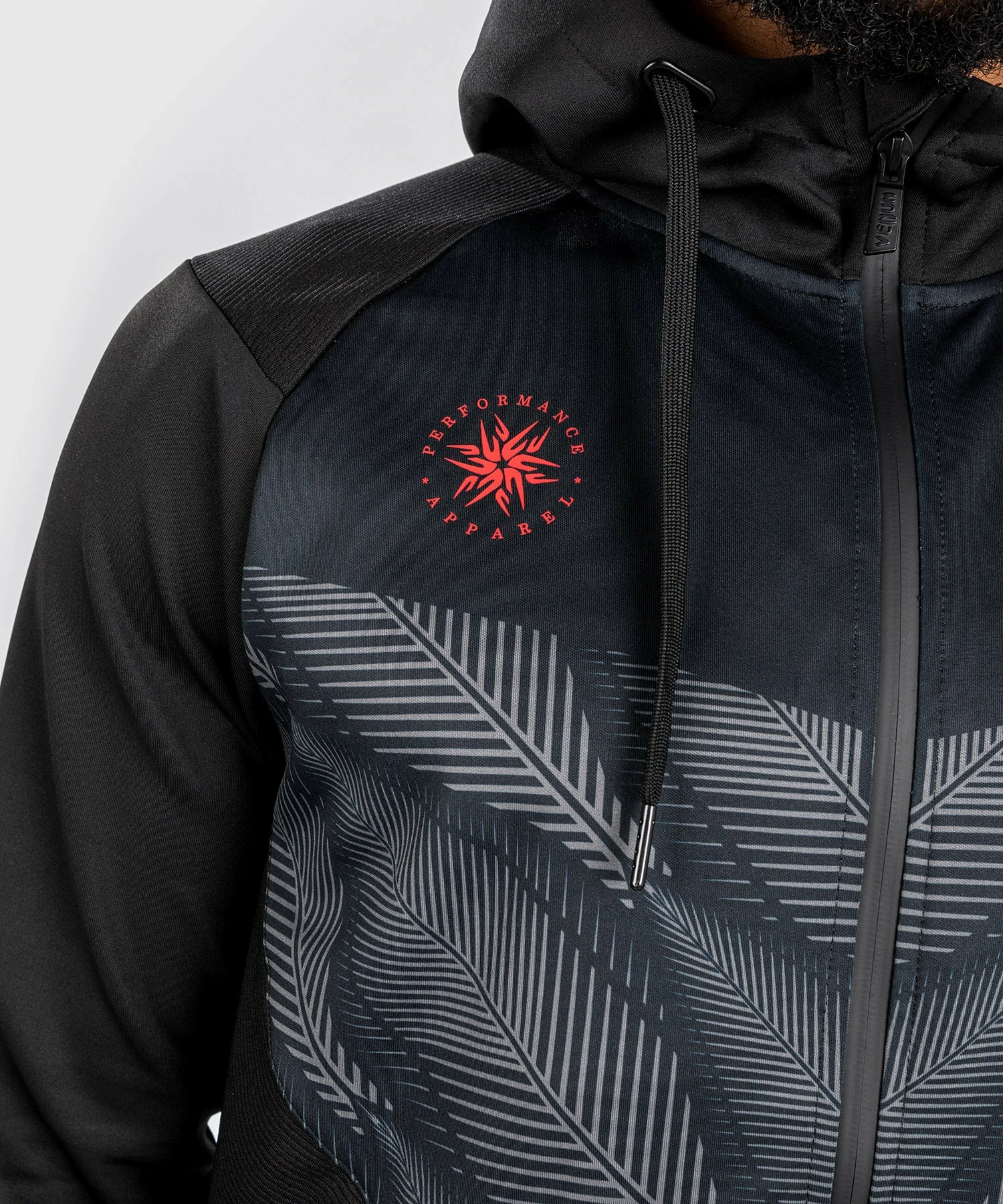 Venum Phantom Hoody - Black/Red - Bilde 8