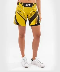 UFC Venum Authentic Fight Night Women's Shorts - Long Fit - Yellow -Boxing Elegant Butikk 8 252Fd 252F9 252F2 252F8d924ff89249558805d368e2f71ddb357b5e4b74 VNMUFC 00019 006 03