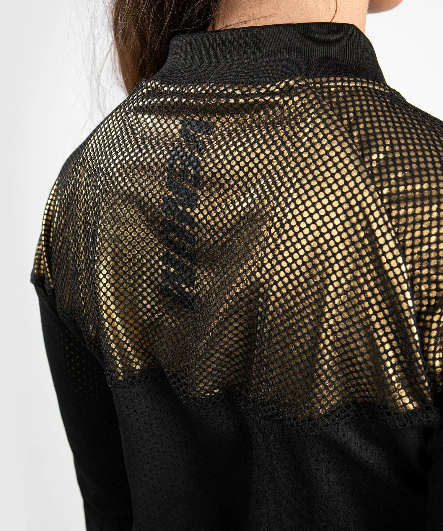 Venum Lightning Mesh Jacket - For Women - Black/Gold 7 Venum Lightning Mesh Jacket - For Women - Black/Gold - Bilde 5