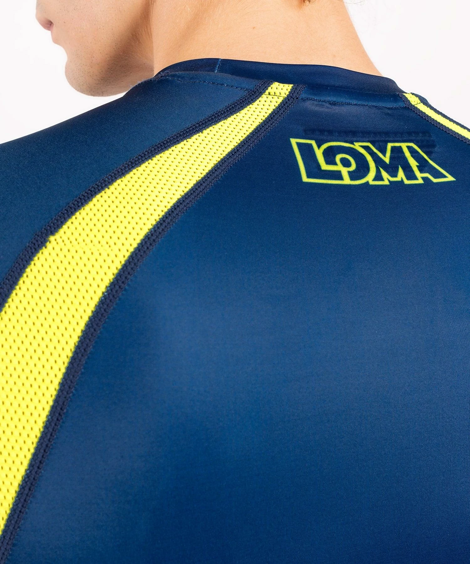 Venum Origins Rashguard Short Sleeves Loma Edition - Blue/Yellow 8 Venum Origins Rashguard Short Sleeves Loma Edition - Blue/Yellow - Bilde 6