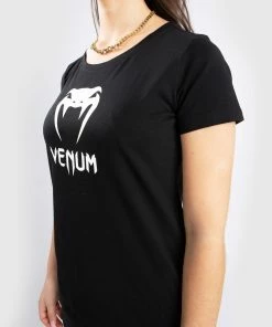 Venum Classic T-Shirt - For Women - Black -Boxing Elegant Butikk 9 252F6 252Fa 252Fd 252F96adc05fab9670a55b5b1b6eb86c2dcfefc62a5b TS CLASSIC BLACK WOMEN3