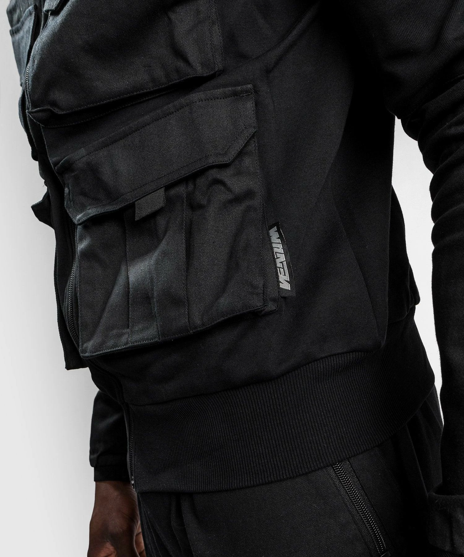 Venum Cargo Track Jacket - Black 10 Venum Cargo Track Jacket - Black - Bilde 8