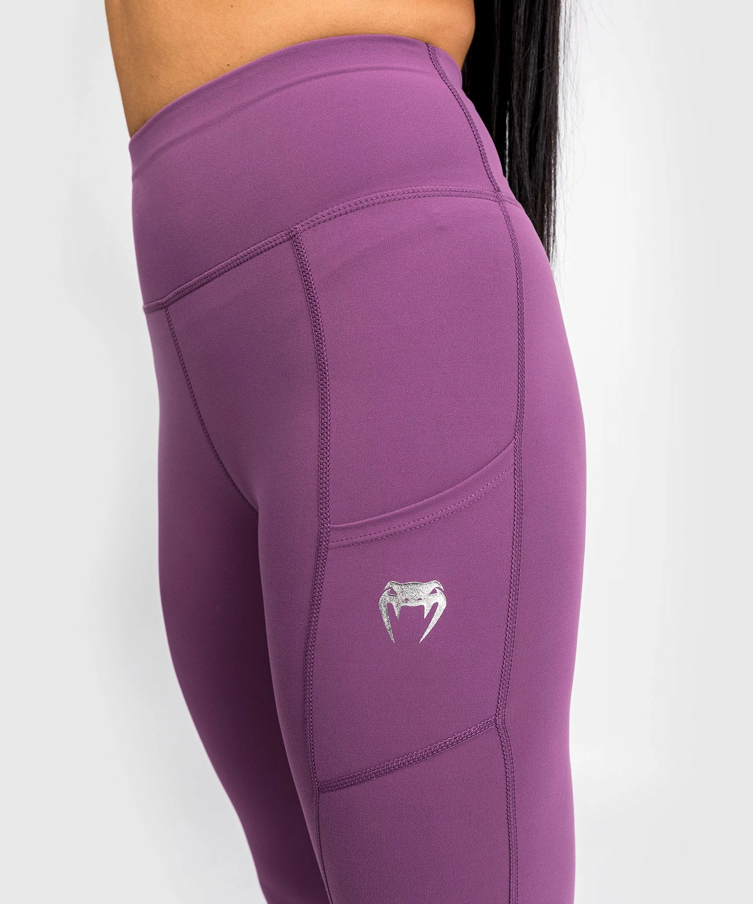 Venum Essential Performance Leggings - Dusky Orchid/Brushed Silver - Bilde 6