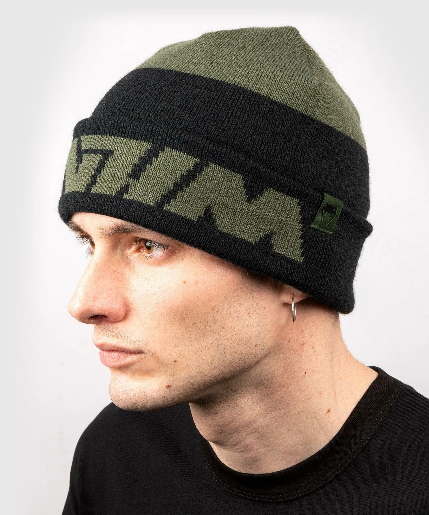 Venum Connect Beanie - Khaki/Black 3 Venum Connect Beanie - Khaki/Black
