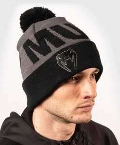 Venum Elite Beanie With Pompom - Grey/Black