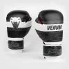 Venum Bandit Boxing Gloves - Black/Grey -Boxing Elegant Butikk BG BANDIT BLACK WHITE SD 01