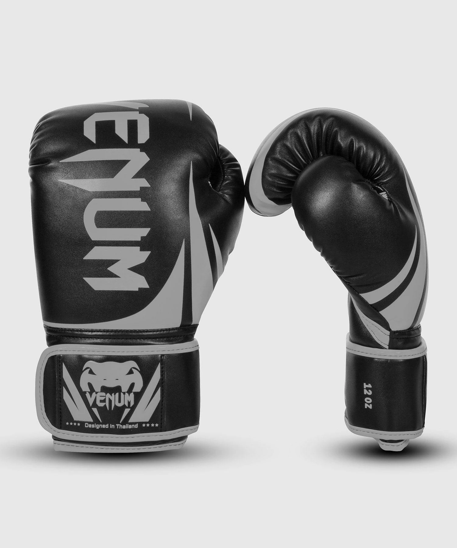 Venum Challenger 2.0 Boxing Gloves - Black/Grey 3 Venum Challenger 2.0 Boxing Gloves - Black/Grey