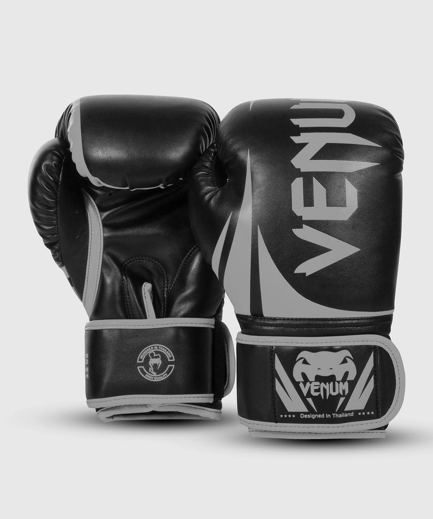 Venum Challenger 2.0 Boxing Gloves - Black/Grey 4 Venum Challenger 2.0 Boxing Gloves - Black/Grey - Bilde 2