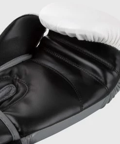 Venum Boxing Gloves Contender 2.0 - White/Grey-Black -Boxing Elegant Butikk BG CONTENDER 2.0 WHITE GREY BLACK HD 04