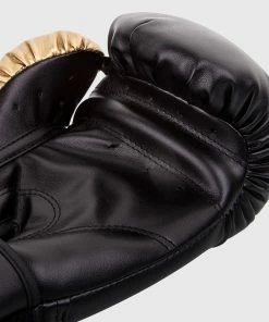 Venum Contender Boxing Gloves - Black/Gold -Boxing Elegant Butikk BG CONTENDER BLACK GOLD HD 04