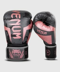 Venum Elite Boxing Gloves - Black/Pink Gold 15 Venum Elite Boxing Gloves - Black/Pink Gold -Boxing Elegant Butikk BG ELITE 3.0 BLACK PINK 1500 02 1