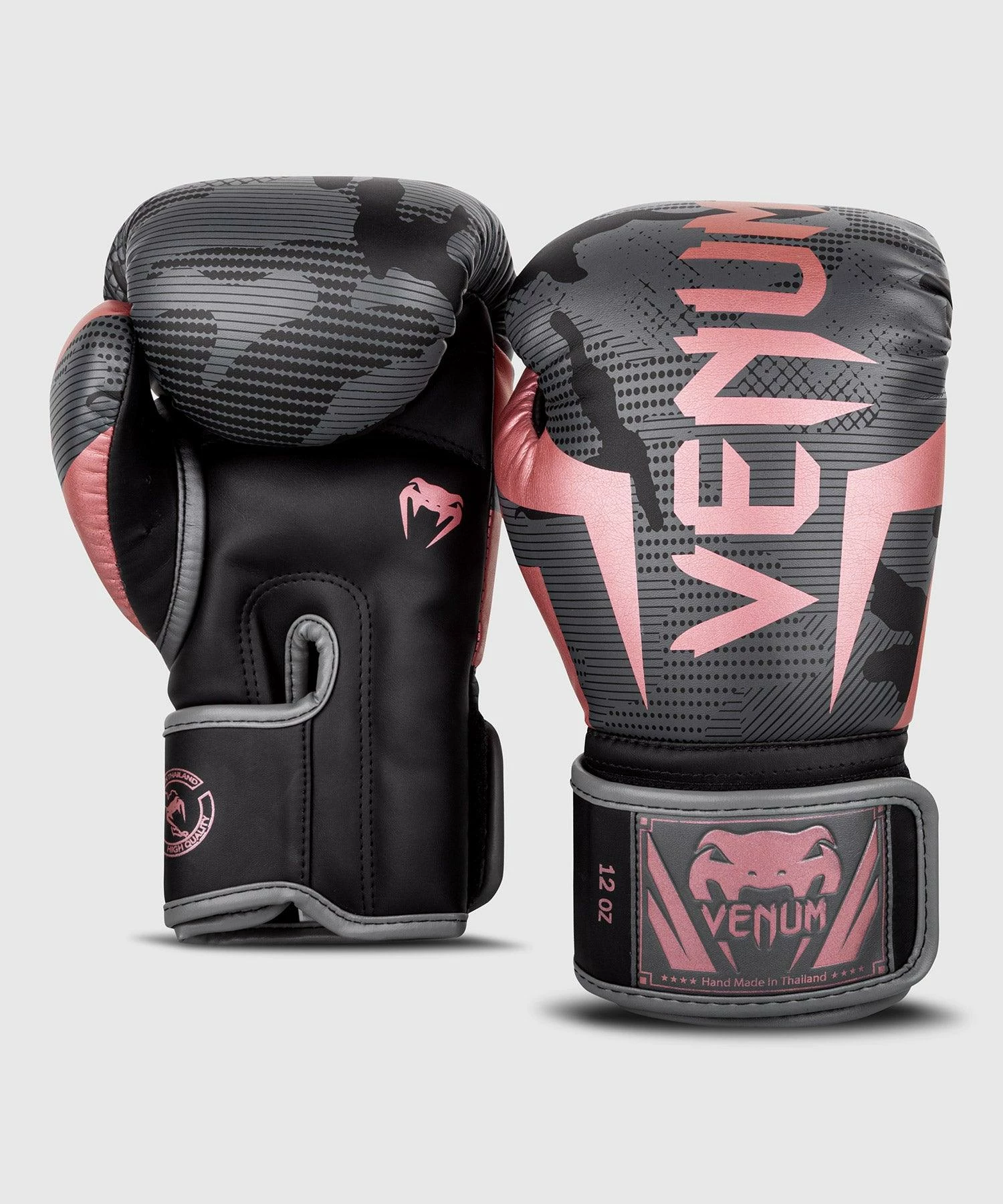 Venum Elite Boxing Gloves - Black/Pink Gold 8 Venum Elite Boxing Gloves - Black/Pink Gold - Bilde 6