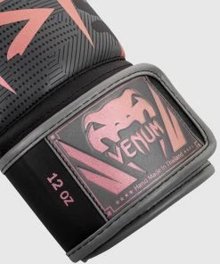 Venum Elite Boxing Gloves - Black/Pink Gold 18 Venum Elite Boxing Gloves - Black/Pink Gold -Boxing Elegant Butikk BG ELITE 3.0 BLACK PINK 1500 04 1
