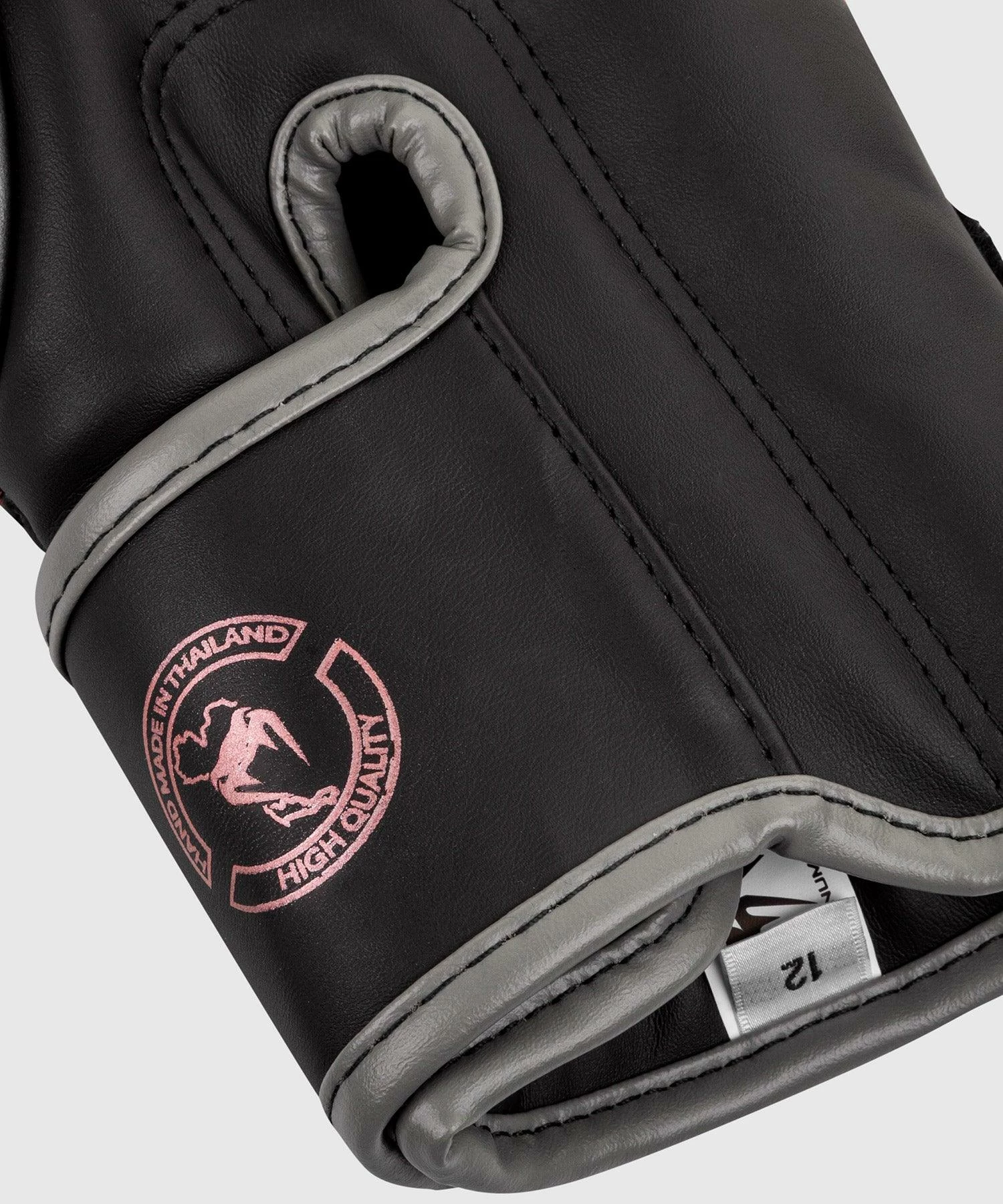 Venum Elite Boxing Gloves - Black/Pink Gold 9 Venum Elite Boxing Gloves - Black/Pink Gold - Bilde 7