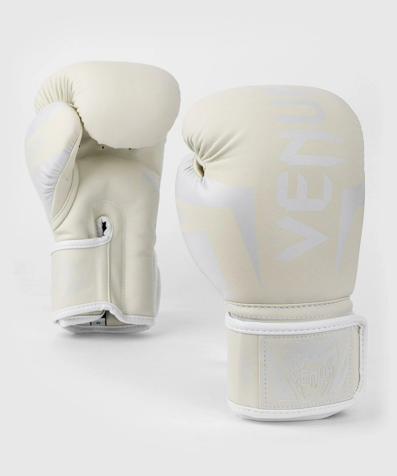 Venum Elite Boxing Gloves - White/Ivory 3 Venum Elite Boxing Gloves - White/Ivory