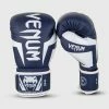 Venum Elite Boxing Gloves - White/Navy Blue 2 Venum Elite Boxing Gloves - White/Navy Blue -Boxing Elegant Butikk BG ELITE NAVYBLUE WHITE HD 02