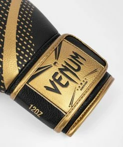 Venum Lightning Boxing Gloves - Gold/Black -Boxing Elegant Butikk BG LIGHTNING BLACK GOLD 04