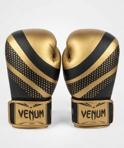 Venum Lightning Boxing Gloves - Gold/Black