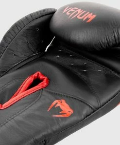 Venum Giant 2.0 Pro Boxing Gloves Velcro - Black/Red -Boxing Elegant Butikk BG PROBOXING GIANT BLACK RED HD 04
