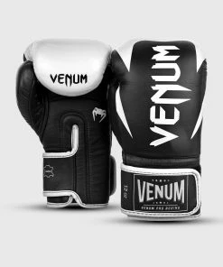 Venum Hammer Pro Boxing Gloves Velcro - Black/White -Boxing Elegant Butikk BG PROBOXING HAMMER BLACK WHITE HD 02 b11417fb 8291 468f 9877 2374f1ac2b32