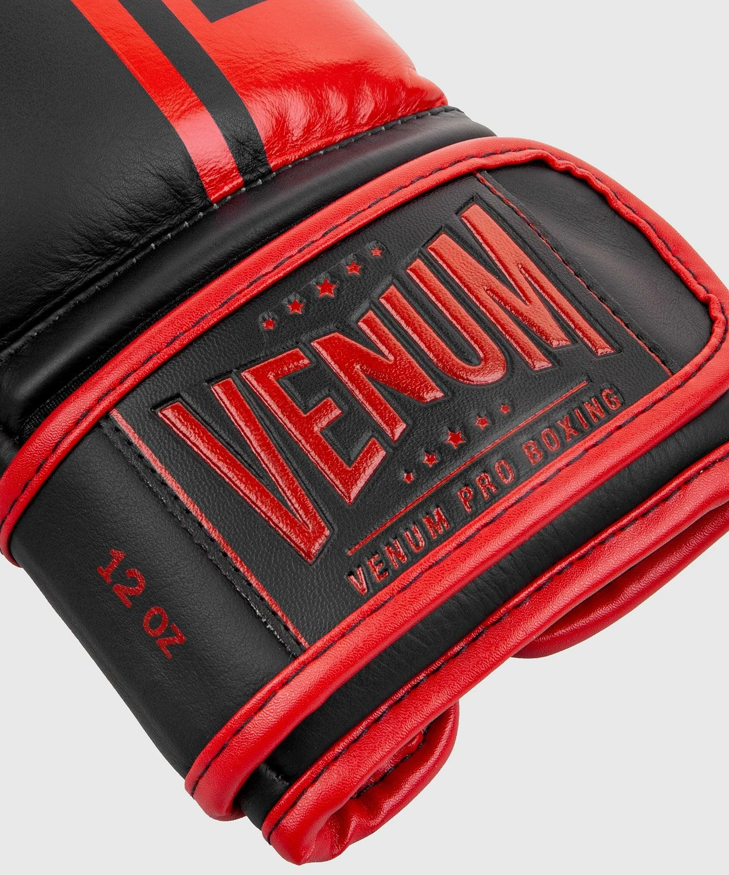 Venum Shield Pro Boxing Gloves Velcro - Black/Red 9 Venum Shield Pro Boxing Gloves Velcro - Black/Red - Bilde 7