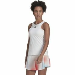 Adidas Women’s Y-Tank Tennis Tank Top (White) -Boxing Elegant Butikk CAWK67 WHT Adidas Womens Y Tank Tennis Top White a 1000 1000