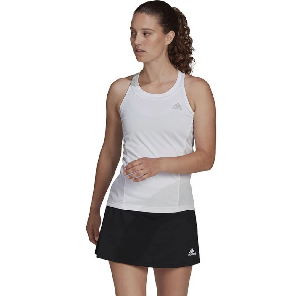 Boxing Elegant Butikk -Boxing Elegant Butikk CAWKPQ WHT Adidas Womens Club Tennis Tank White a 1000 1000