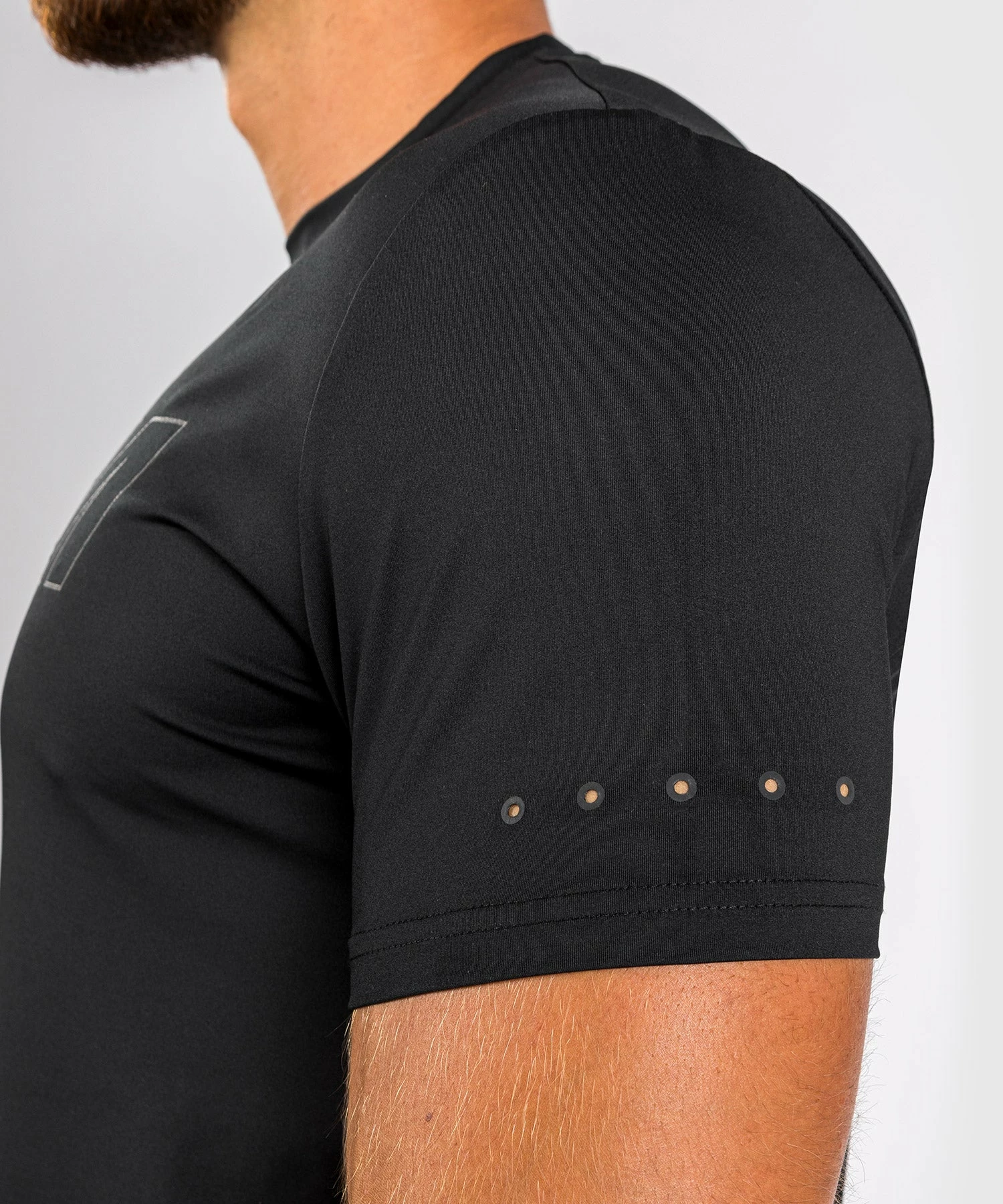 Venum Classic Evo Dry Tech T-Shirt - Black/Black Reflective 8 Venum Classic Evo Dry Tech T-Shirt - Black/Black Reflective - Bilde 6