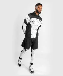 Venum G-Fit Marble Dry Tech Long Sleeves Zip Collar - Marble -Boxing Elegant Butikk DRYTECH GFIT MARBLE 39 1