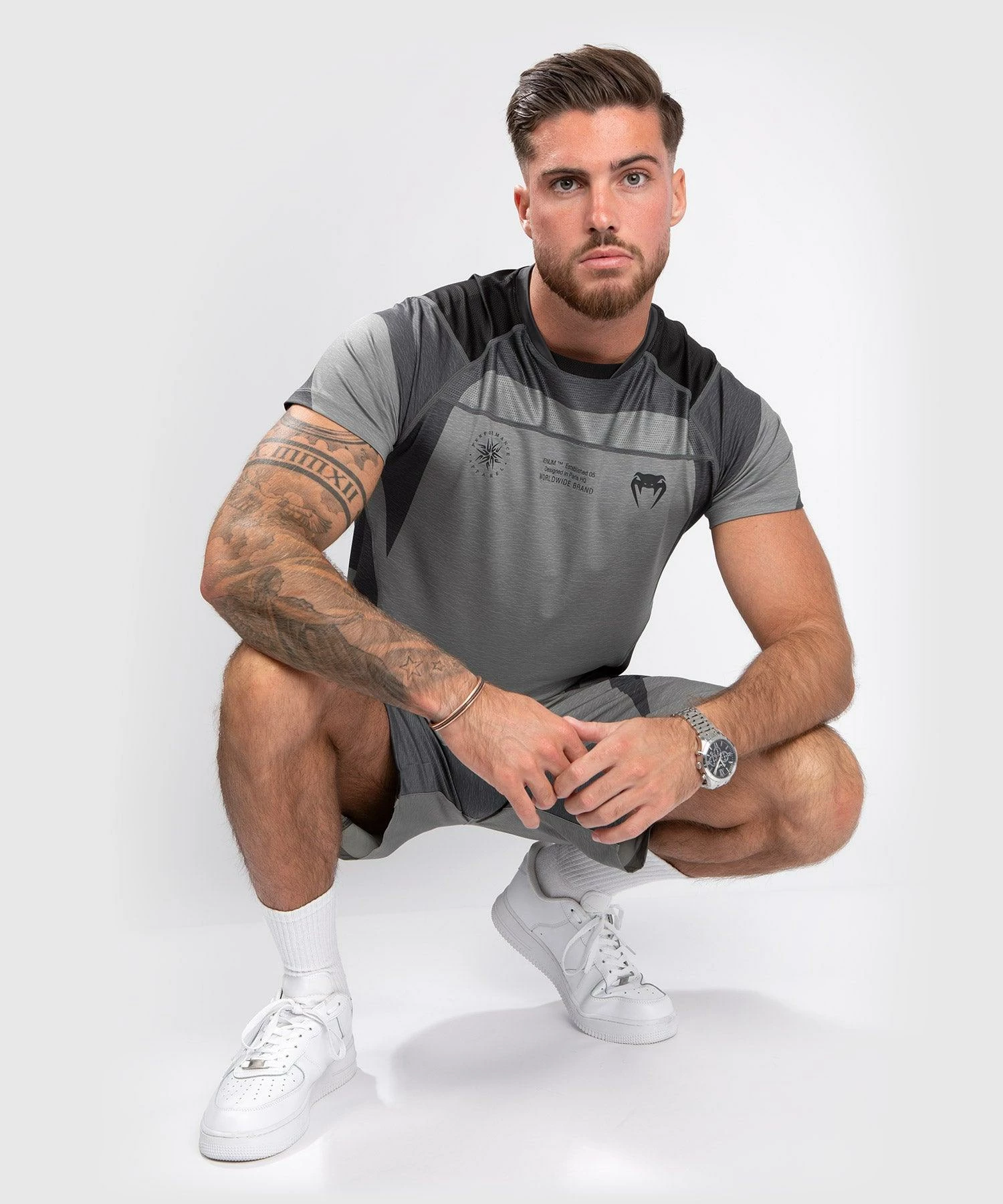 Venum Stone Dry Tech T-Shirt - Short Sleeves - Mineral Green 5 Venum Stone Dry Tech T-Shirt - Short Sleeves - Mineral Green - Bilde 3