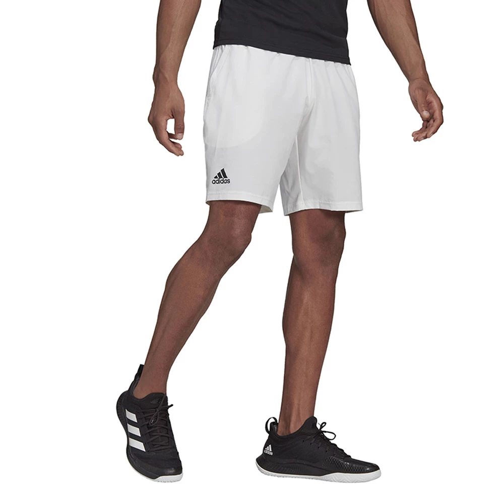 Adidas Men’s Club Stretch Woven Tennis Shorts 7 Inch (White) - Bilde 2