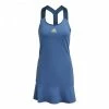 Adidas Women’s Tennis Y-Dress (Crew Blue/Acid Yellow)
