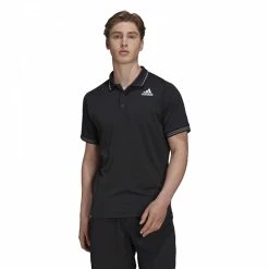 Adidas Men’s Freelift Primeblue Tennis Polo (Black) -Boxing Elegant Butikk H50264 Adidas Mens Freelift Primeblue Tennis Polo Black 1000 1000