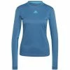 Adidas Women’s FreeLift Long Sleeve Tennis Tee (Blue) -Boxing Elegant Butikk HA4065 Adidas Womens FreeLift Long Sleeve Tennis Tee Blue a 1000 1000
