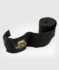 Venum Kontact Boxing Handwraps - 180in - Black/Gold -Boxing Elegant Butikk HANDWRAPS 4 KONTACT BLACK GOLD SD 03 1 1 1015ea10 f09d 4fb6 aee5 32340d1c4614