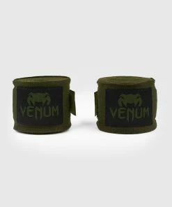 Venum Kontact Boxing Handwraps - 180in - Khaki/Black
