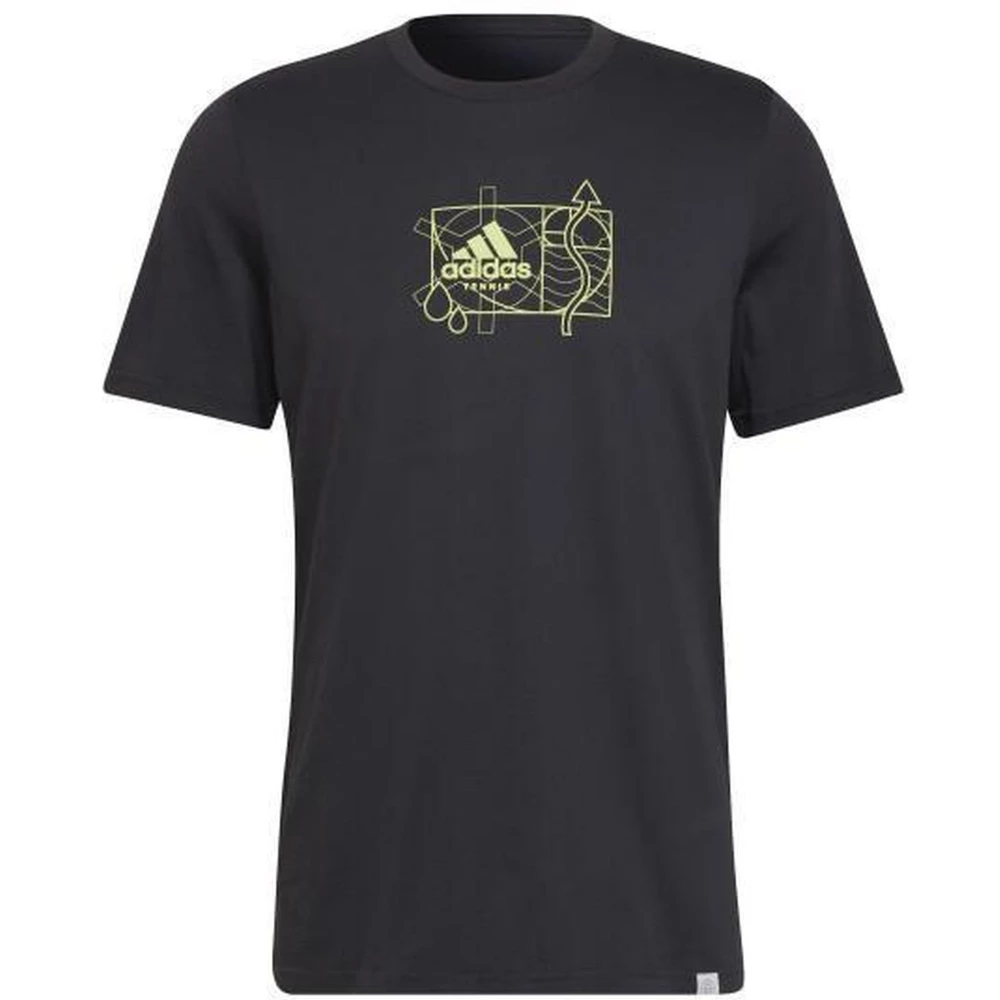 Adidas Men’s Golden Cut Graphic Tee (Dark Grey)