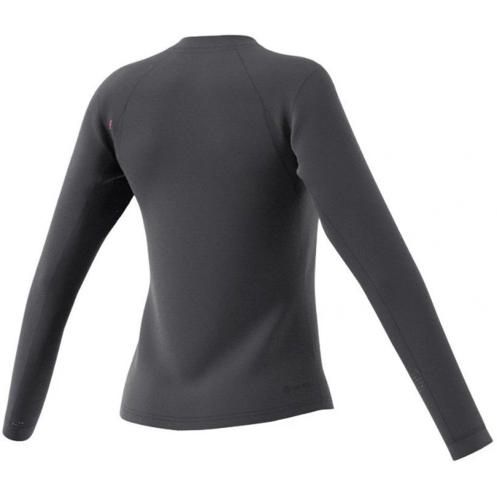 Adidas Women’s FreeLift Long Sleeve Tennis Tee (Dark Grey) - Bilde 2