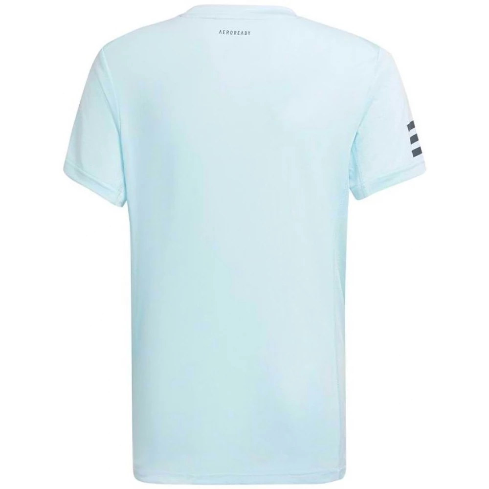 Adidas Boys Club 3 Stripe Tennis Tee (Light Blue) - Bilde 2