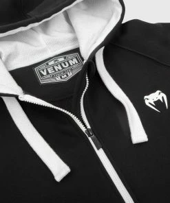 Venum Contender 3.0 Hoodie - Black 18 Venum Contender 3.0 Hoodie - Black -Boxing Elegant Butikk HOODIES CONTENDER3.0 BLACK WHITE 08