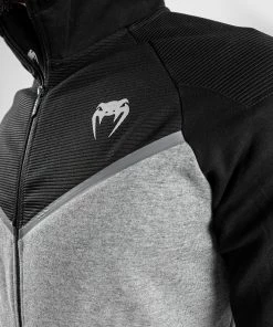 Venum Laser Evo 2.0 Hoodie - Light Heather Grey 15 Venum Laser Evo 2.0 Hoodie - Light Heather Grey -Boxing Elegant Butikk HOODIES LASER EVO GREY BLACK 09