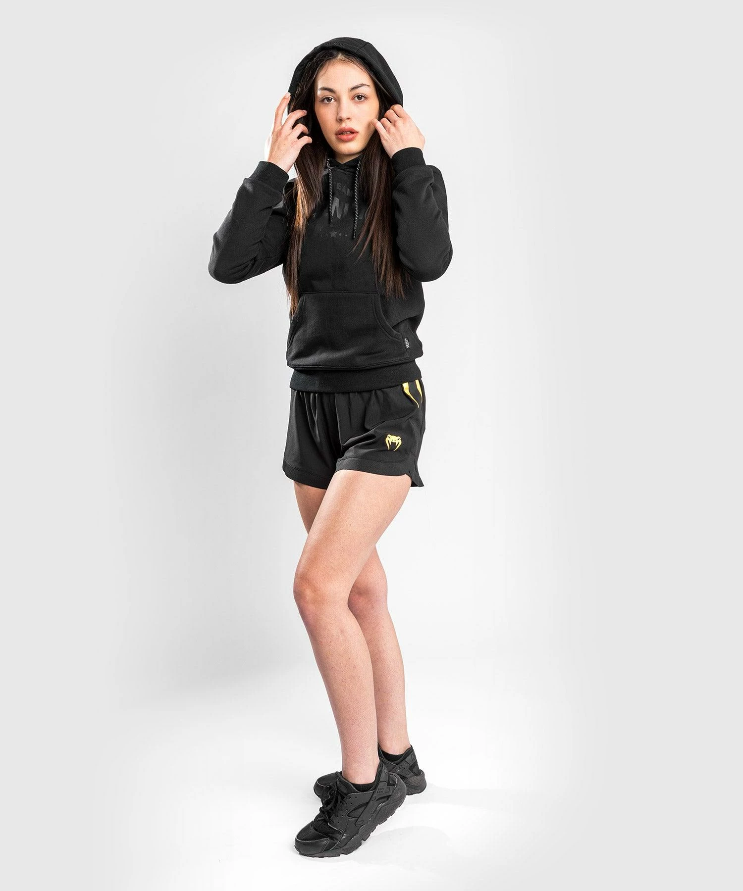 Venum Team 2.0 Hoodie - For Women - Black/Black 5 Venum Team 2.0 Hoodie - For Women - Black/Black - Bilde 3