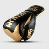 Venum Hammer Pro Boxing Gloves - With Laces - Black/Gold -Boxing Elegant Butikk IMG 7958 copie