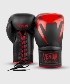 Venum Giant 2.0 Pro Boxing Gloves - With Laces - Black/Red -Boxing Elegant Butikk IMG 8307 copie 6c2830e3 974c 416b b922 0b94625ee1eb