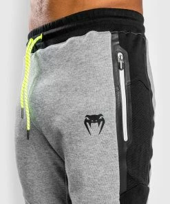 Venum Laser Evo 2.0 Joggers - Light Heather Grey -Boxing Elegant Butikk JOGGING LASER EVO GREY BLACK 01